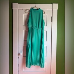 Sam Edelman Pleated Turquoise Dress